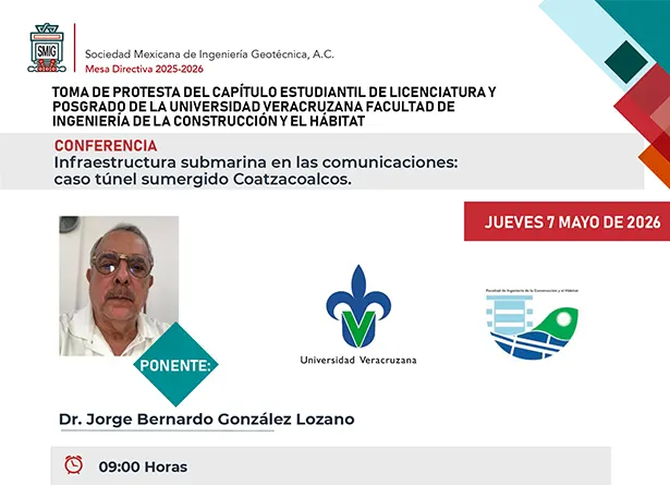 Conferencia Infraestructura submarina en las comunicaciones: Caso túnel sumergido Coatzacoalcos