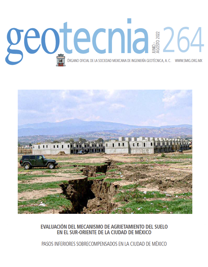 Número 264, segundo trimestre 2021 , Revista Trimestral, SMIG, ingeniería, geotécnica
