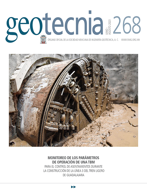Número 268, segundo trimestre 2023 , Revista Trimestral, SMIG, ingeniería, geotécnica