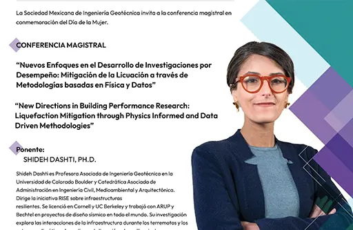 Conferencia Magistral - Nuevos Enfoques en el Desarrollo de Investigaciones por Desempeño: Mitigación de la Licuación a través de Metodologías basadas en Física y Datos