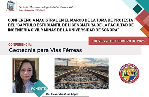 Conferencia Magistral Geotecnia para Vías Férreas