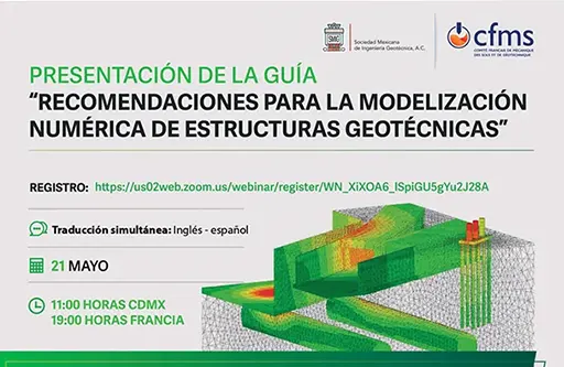 Presentación de la guía "Recomendaciones para la modelización numérica de estructuras geotécnicas"