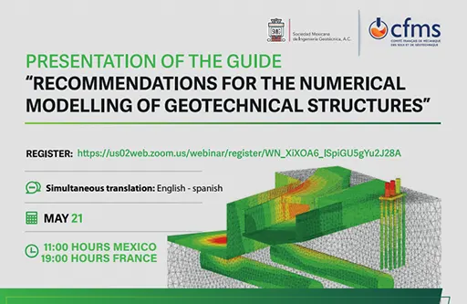 Presentation of the guide "Recommendations for the numerical modeling of geotechnical structures"