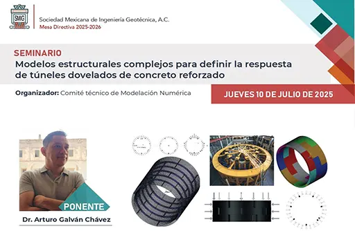 Seminario Modelos estructurales complejos para definir la respuesta de túneles dovelados de concreto reforzado